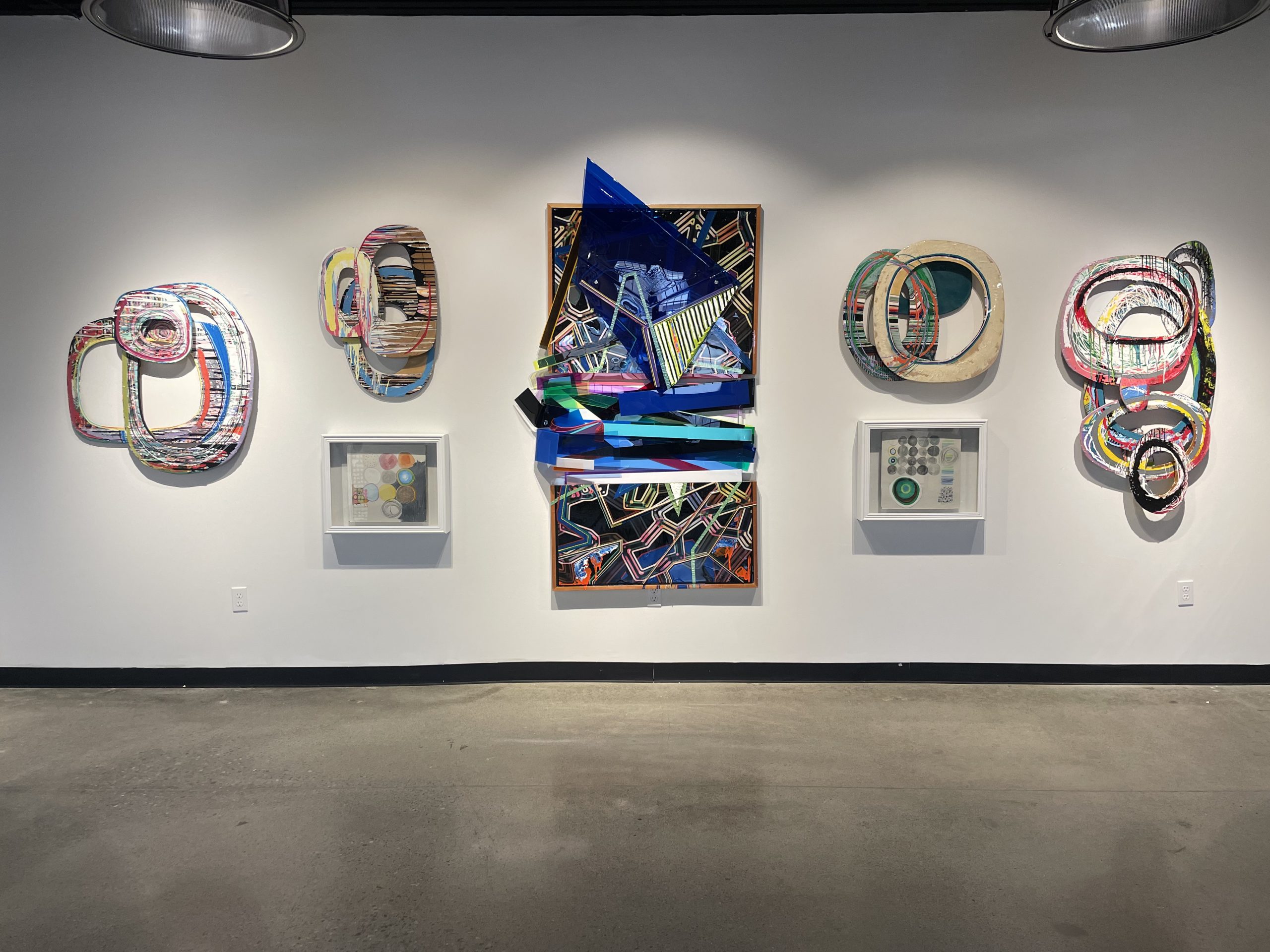Artwork form Scott Garrette art exhibition in Arbor Gallery, Carmel, NY.