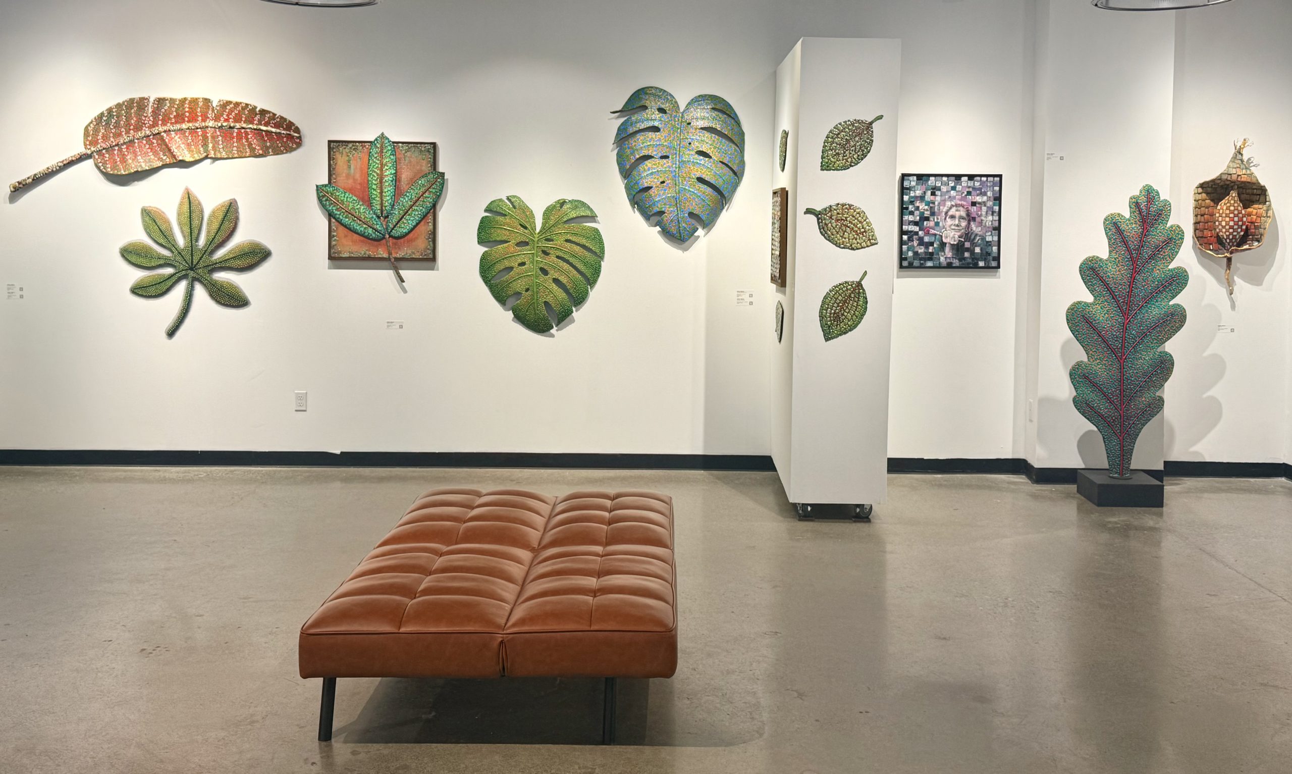 Dede Lifgren's Thinking Outside the Box art exhibition at Arbor Gallery in Carmel NY