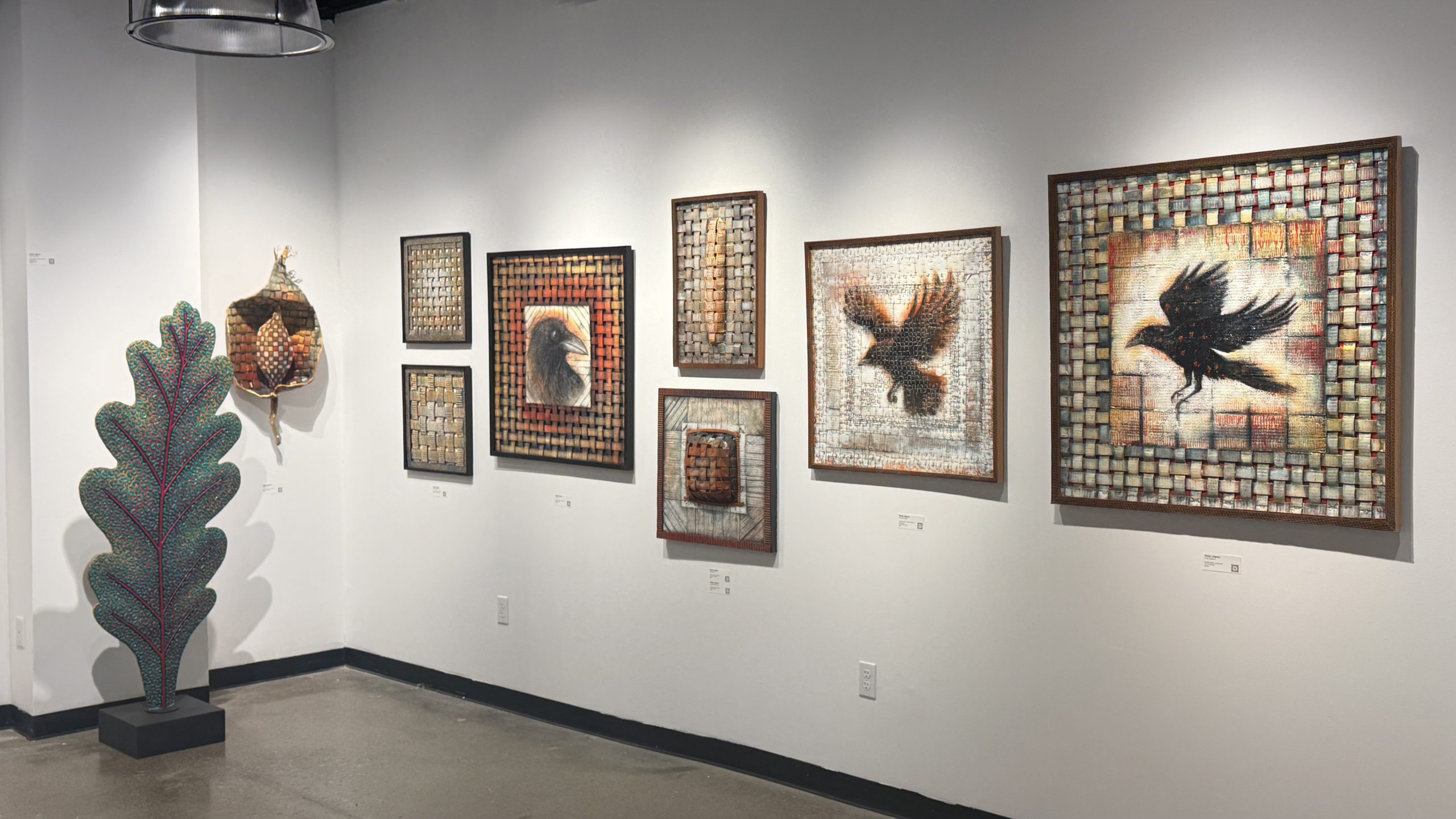 Dede Lifgren's Thinking Outside the Box art exhibition at Arbor Gallery in Carmel NY