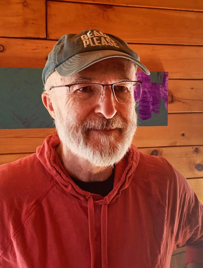 Hudson Valley's Nicolas Dalton, contemporary abstract expressionist artist.