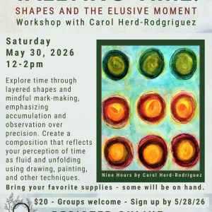 Tallying Time Workshop with Carol Herd-Rodriguez