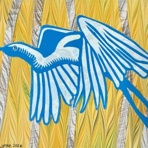 Amanda Lynne - Egret In Flight 1